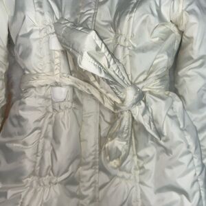 MKM Designs Ivory Puffer Coat